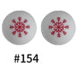 19mm Silicone Beads Printed Animal Pattern 50pcs
