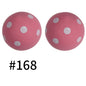 19mm Silicone Beads Printed Animal Pattern 50pcs
