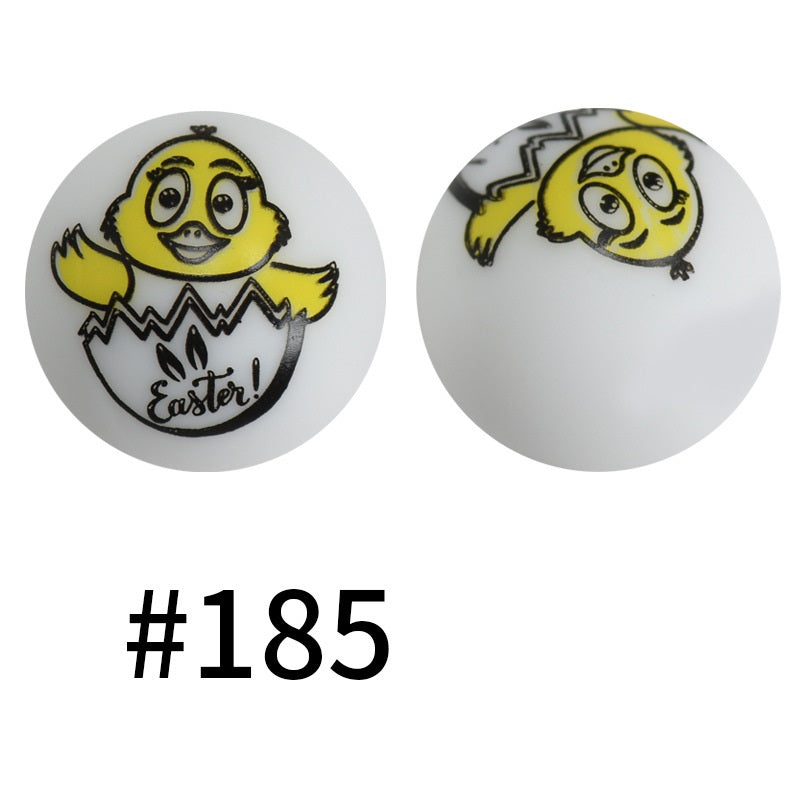 15mm printed silicone ebads 467