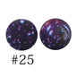 Round Printed Silicone Beads 25