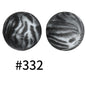 19mm Silicone Beads Printed Animal Pattern 50pcs
