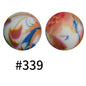 19mm Silicone Beads Printed Animal Pattern 50pcs