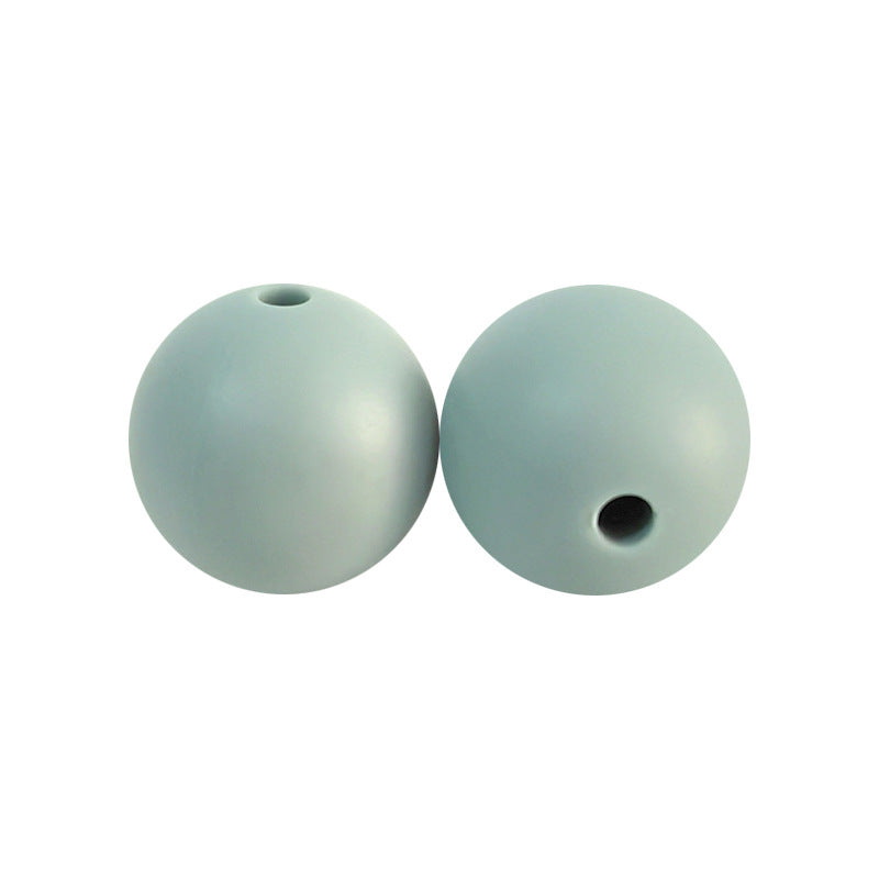 Round solid silicone beads 103