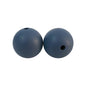 Round solid silicone beads 112