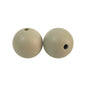 Round solid silicone beads 113