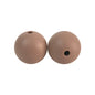 Round solid silicone beads 114