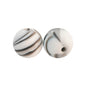 Round solid silicone beads 117