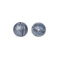 Round solid silicone beads 12