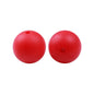 Round solid silicone beads 126