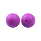 Round solid silicone beads 130