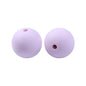 Round solid silicone beads 136