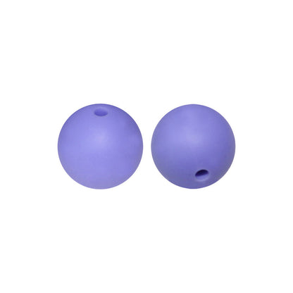 Round solid silicone beads 139