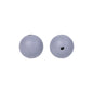 Round solid silicone beads 44