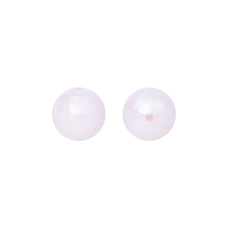 Round solid silicone beads 53
