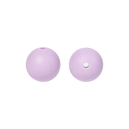 Round solid silicone beads 57