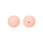 Round solid silicone beads 58