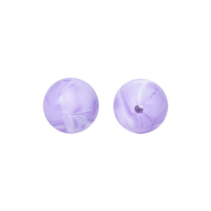 Round solid silicone beads 68
