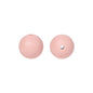 Round solid silicone beads 74