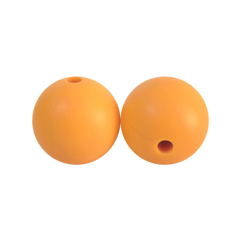 Round solid silicone beads 97