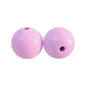 Round solid silicone beads 98