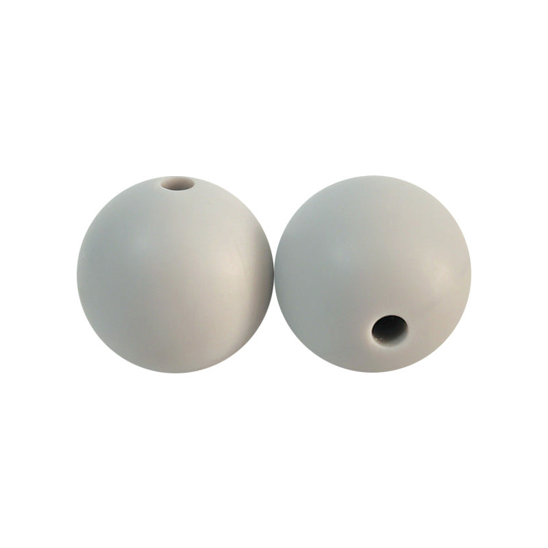 Round solid silicone beads 99