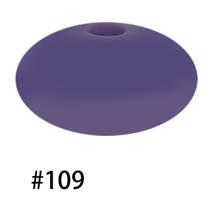 Silicone Abacus Beads Flat Spacer Beads Wholesale (22)