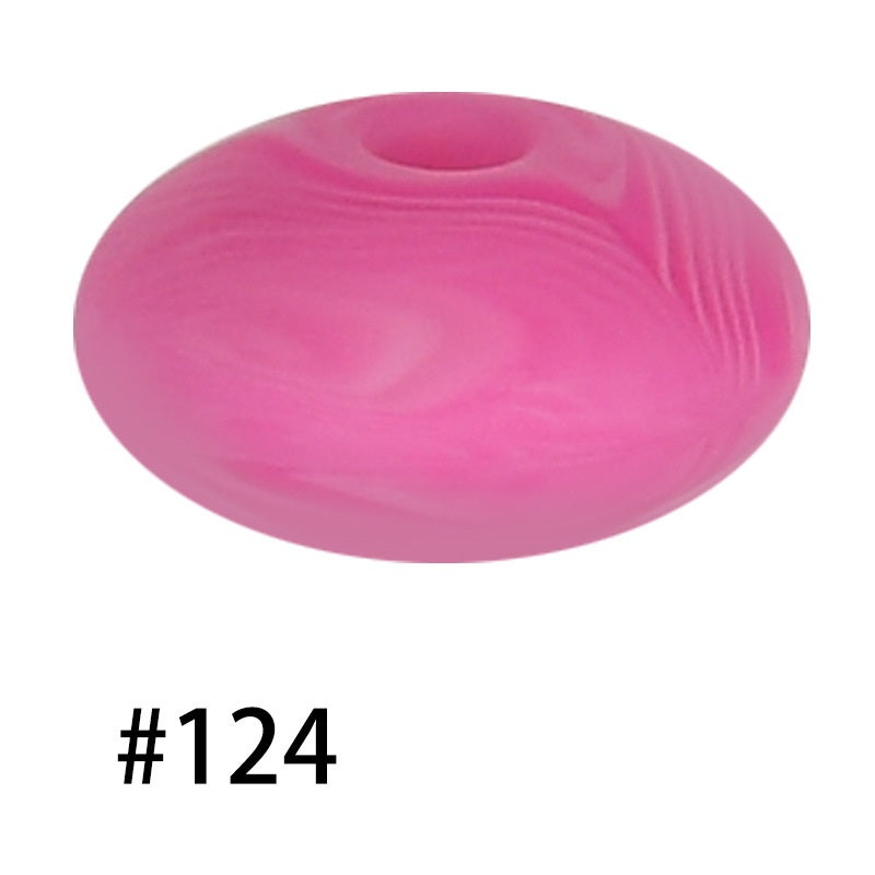 Silicone Abacus Beads Flat Spacer Beads Wholesale (8)