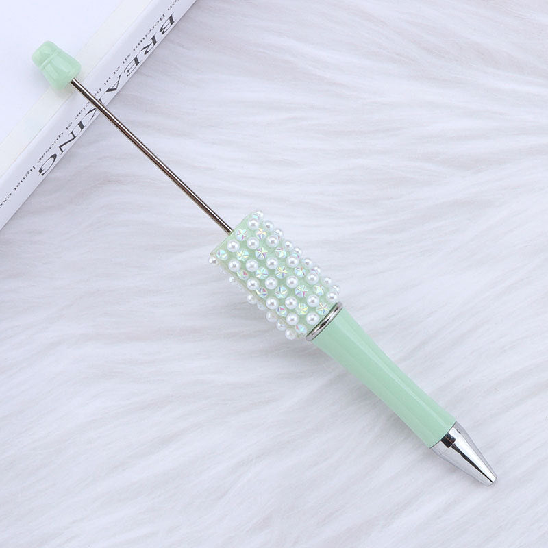 Colorful Pearl Gradient Round Ballpoint Pen Plastic 39