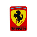 Silicone Focal Beads Ferrari Racing Prancing Horse With Text 20pcs