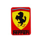 Silicone Focal Beads Ferrari Racing Prancing Horse With Text 20pcs