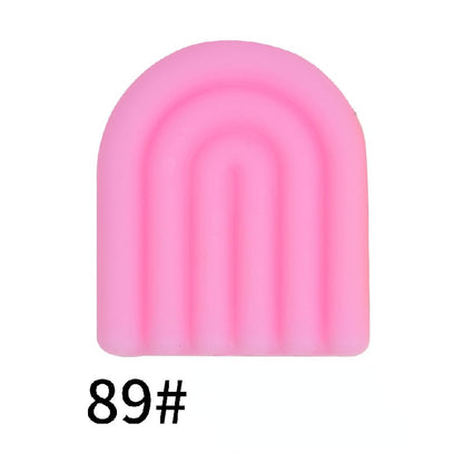 Color Arch Silicone Beads Minimalist Door Design 20pcs 22