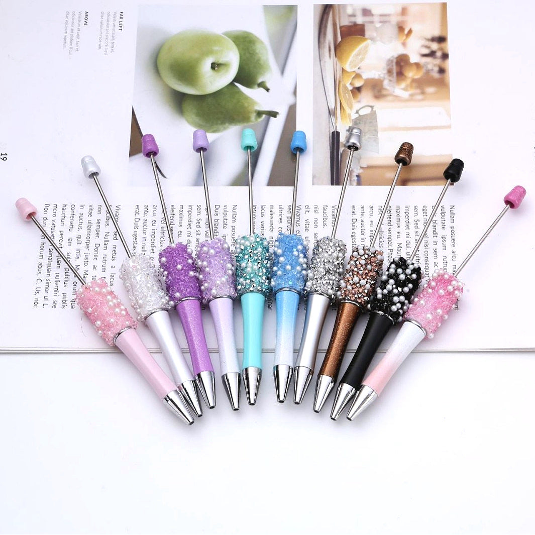 DIY Sugar Pearl Starry Sky Beadable Pen