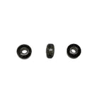 Glitter Resin Donut Spacer Beads 14x7.5mm Hole 5mm 100pcs 5
