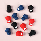Silicone 3D Focal Beads Boxing Gloves White Label 20pcs 2