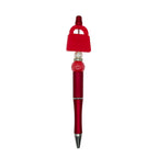 Red Handbags Silicone Focal Beads 20pcs 3