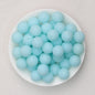 Glow in the Dark 15mm Round Silicone Beads 50pcs 3