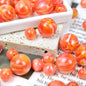 Monet Oil Painting Style Round Resin Beads 12mm 100pcs 13