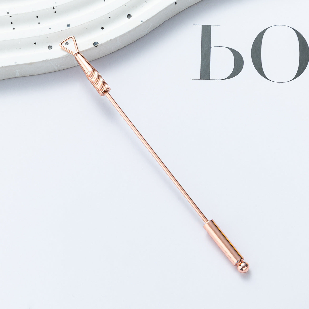 Beadable Nail Care Tools Plated Finish