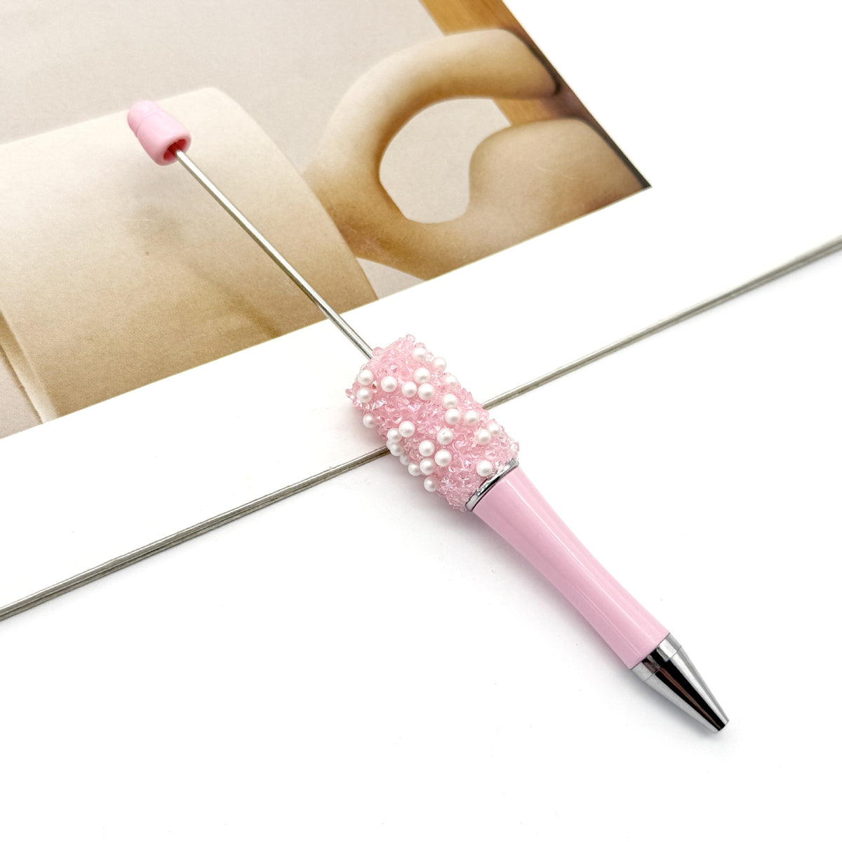 DIY Sugar Pearl Starry Sky Beadable Pen 18