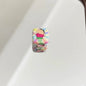 Anime Crayon Shin Chan Printed Acrylic Square Beads 14mm 10pcs 3