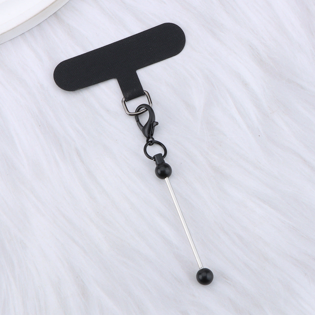 Beadable Plastic Tether Tabs With Bars