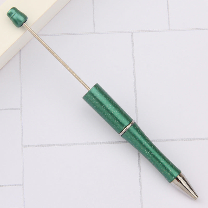 Glitter Beadable Pens Wholesale, Pearlescent Color Ballpoint Barrel Blanks, 11.5mm x 145mm