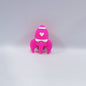 Silicone 3D Focal Beads Color Love Rocket Heart Detail 20pcs 3
