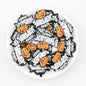 Halloween Pumpkin Silicone Focal Beads Spooky Party Design 20pcs - Pumpkin