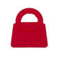 Red Handbags Silicone Focal Beads 20pcs