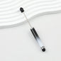 Gradient Color 3 In 1 Beadable Stylus Pens Plastic Body - Black gradient