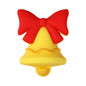 Silicone 3D Focal Beads Christmas Gingerbread Man Santa Claus Gift 20pcs 18