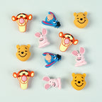 Silicone 3D Focal Beads Disney Character Avatar Smiling Face 20pcs 5