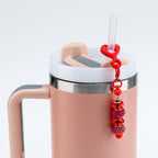 Beadable Cup Charms Smiley Heart-shaped