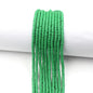 Flat Clay Beads 4mm Solid Color Polymer Disc 10strands 6